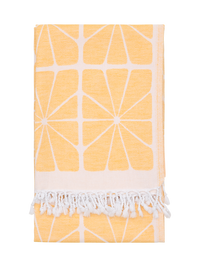 70187-4048-01-06; Finlayson Aurinko Hamam-kylpypyyhe Keltainen / 90x170 cm 