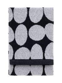 71263-4972-10-12; Finlayson Pikku pop Käsipyyhe Mustavalkoinen / 50x70 cm 