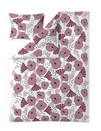 60652-5121-07-06; Finlayson Anni Pussilakanasetti Malva / 150x210 + 50x60 cm 