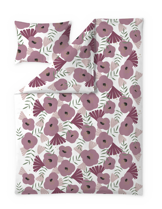 60652-5121-07-06; Finlayson Anni Pussilakanasetti Malva / 150x210 + 50x60 cm 