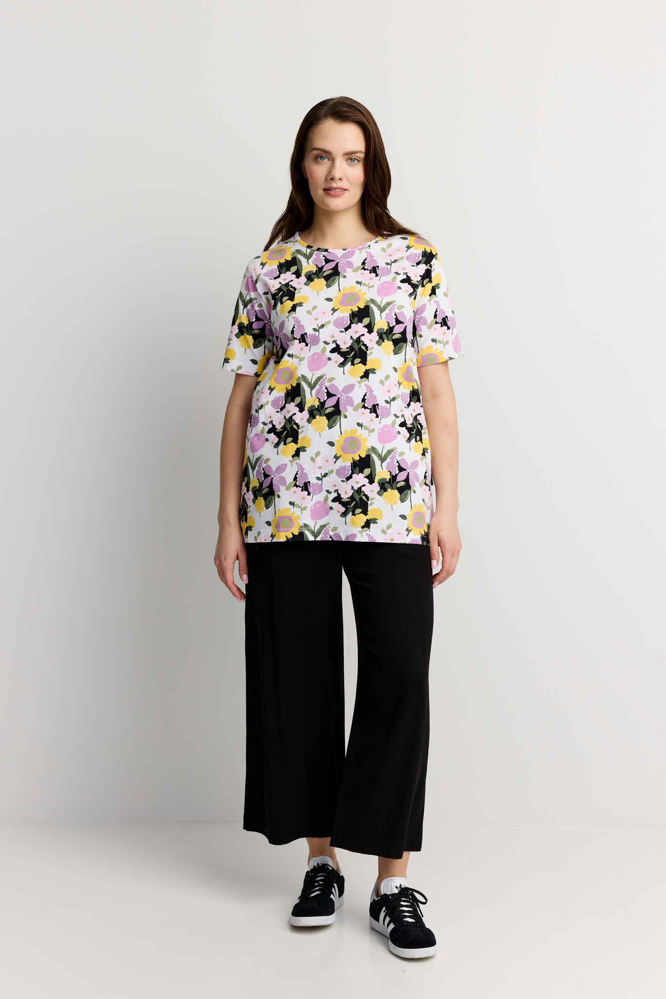 22784447005_2; Finlayson Ihana T-Paita Malva / Keltainen / XXL 