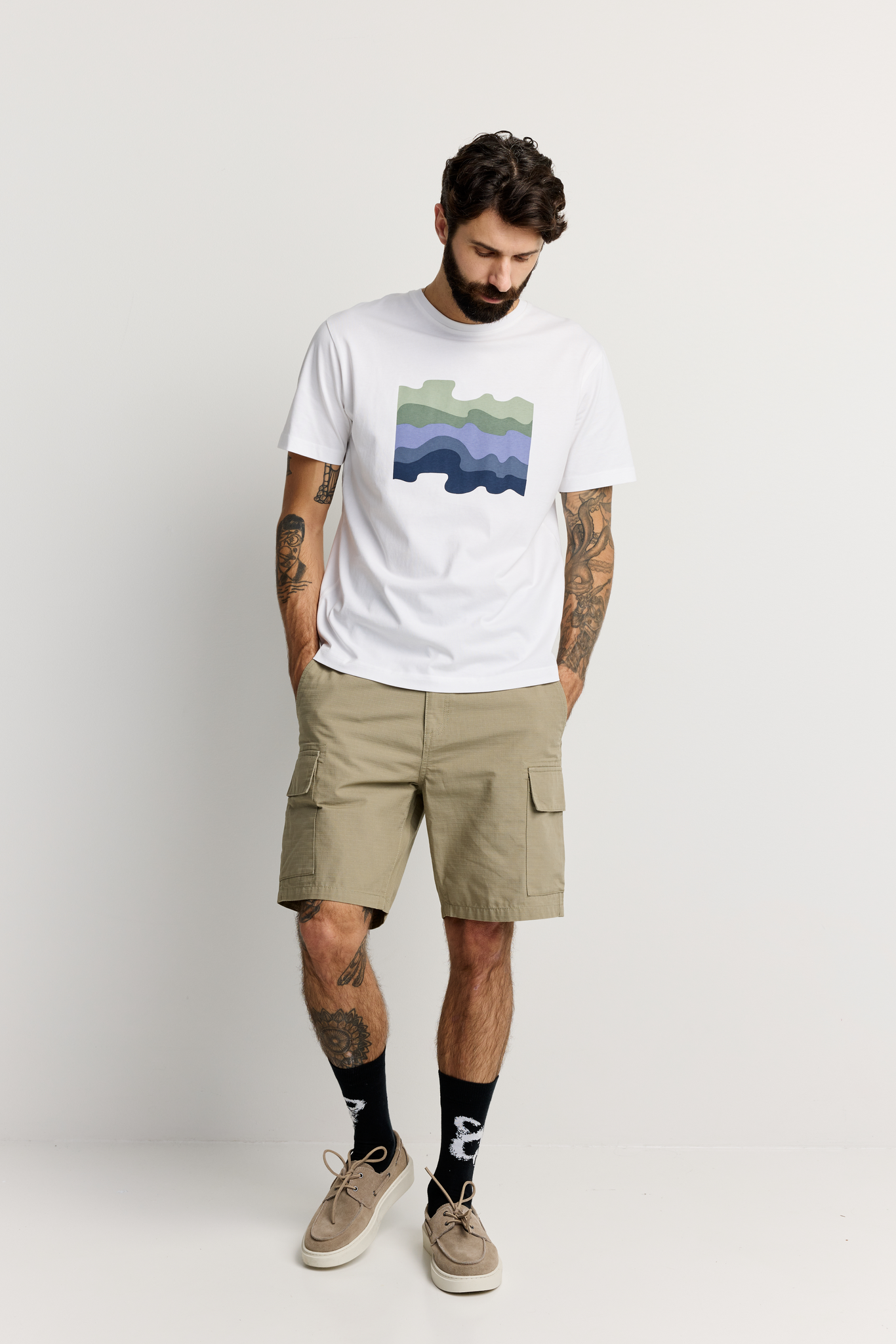 22782539004_1; Finlayson AALTO T-paita Valkoinen / XL 