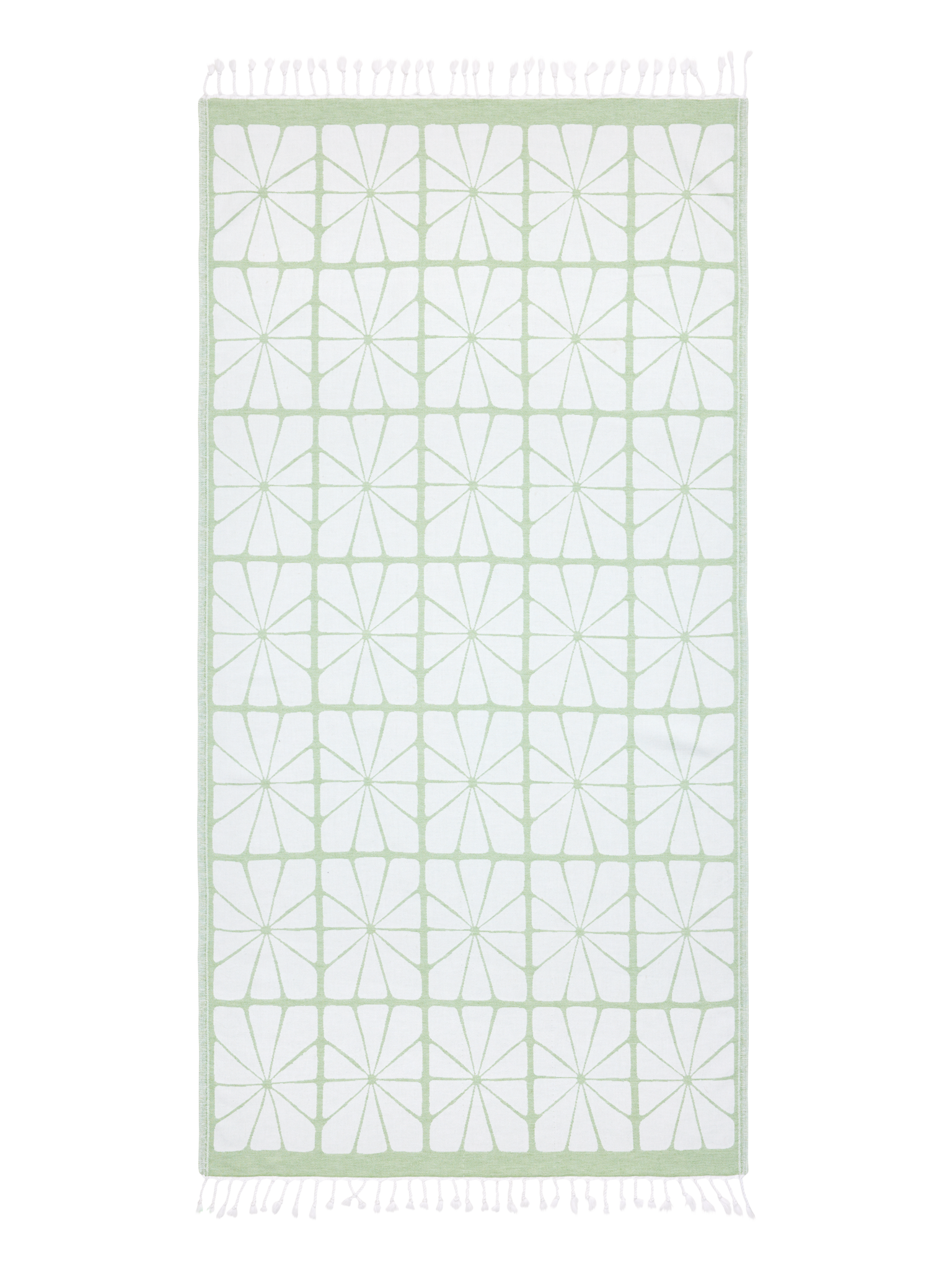 70187-4048-02-06_5; Finlayson Aurinko Hamam-kylpypyyhe Vihreä / 90x170 cm 