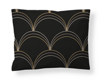 61138-5130-01-10; Finlayson Rooma Satiinityynyliina Musta / Ruskea / 50x60 cm 