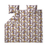 60682-5491-02-05; Finlayson Kaksin Parivuoteen pussilakanasetti Malva / Keltainen / 240x210 + 50x60 cm 