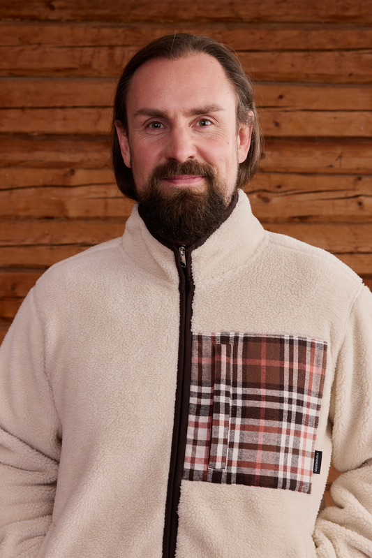 Reino teddyfleece miesten-collegepaidat
