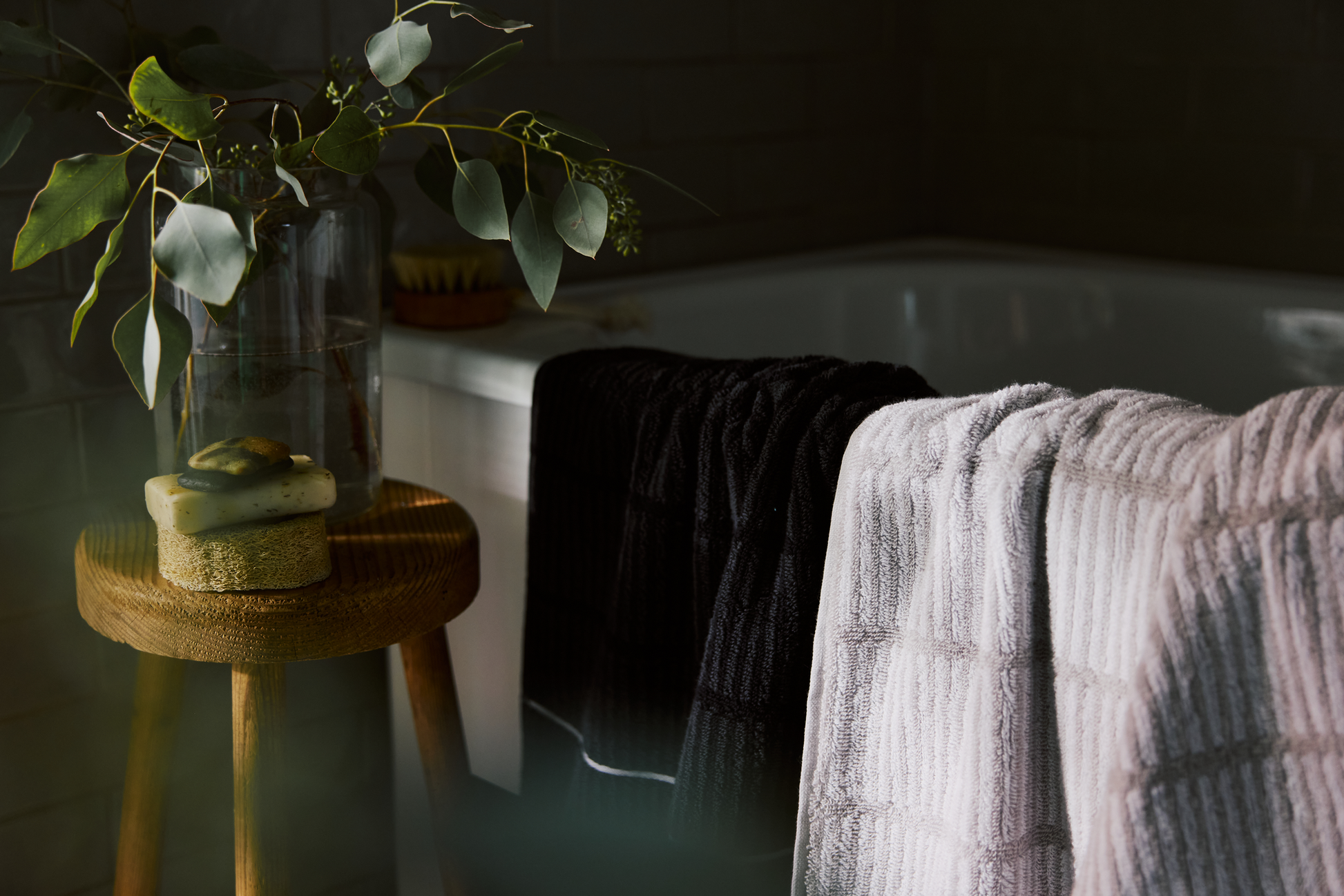 70578-4292-13-06_4; 70577-4292-13-12_4; Finlayson Ruoko Käsipyyhe Harmaa / 50x70 cm 