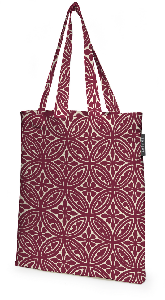 80221-4594-03-10; Finlayson Elektra Kassi Viininpunainen / 36x42 cm 