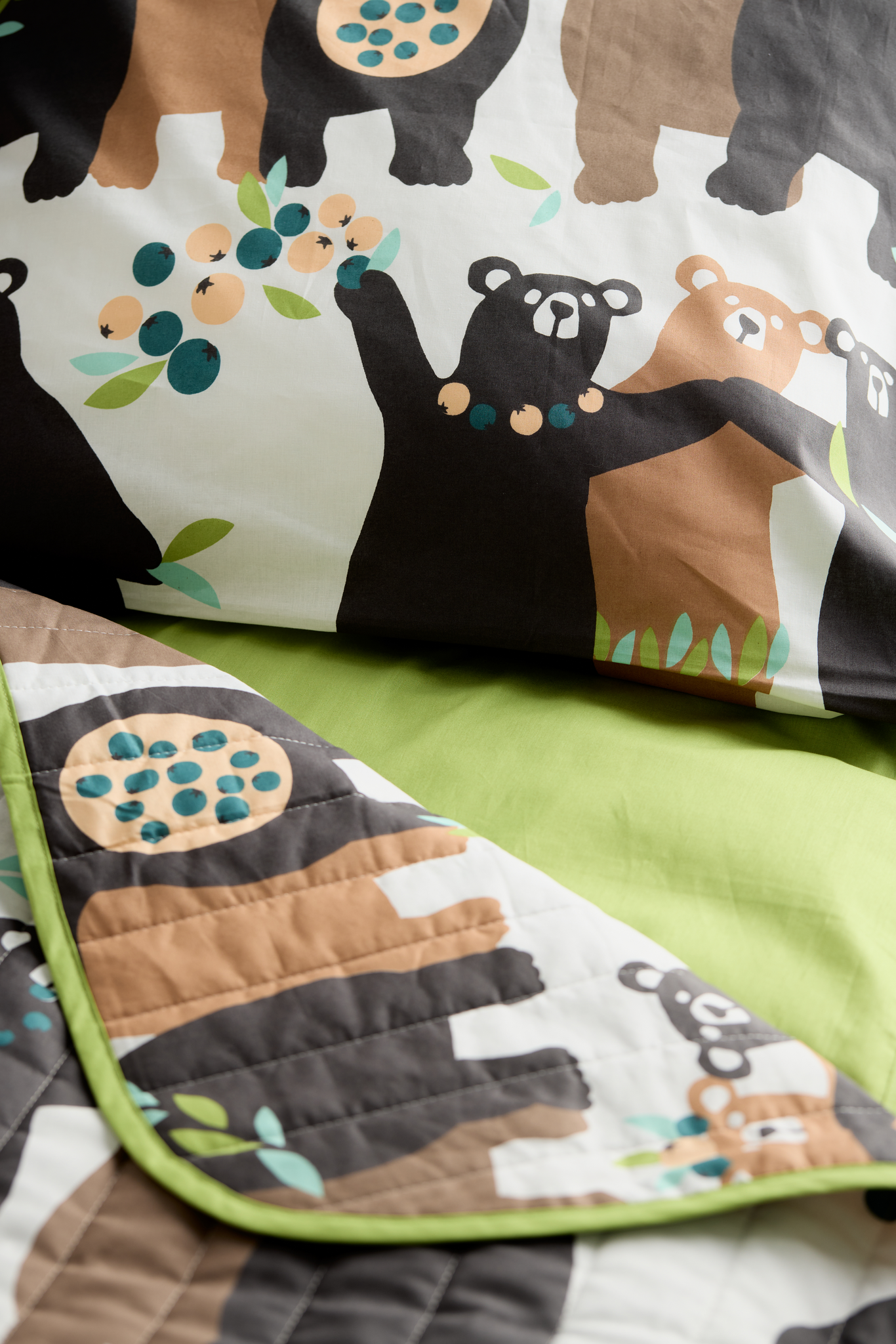 60432-5165-05-06_1; Finlayson Kopla Unipussi Ruskea / Persikka / 90x250 cm 