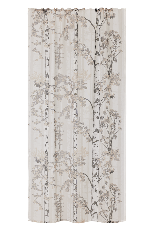 108213-9510; Finlayson Luontopolku Curtains Harmaa-beige / 140x250 cm 
