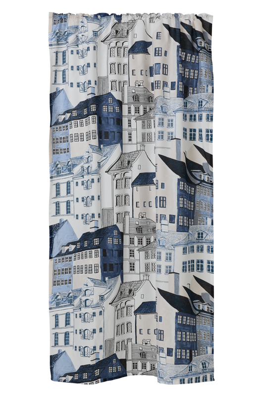 109019-6300; Finlayson Kobenhavn Curtains Sininen / 140x250 cm 