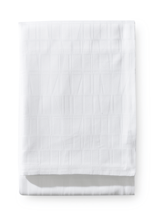80501-3435-00-06; Finlayson - Klassikko Coronna pöytäliina Valkoinen / 145x250 cm
