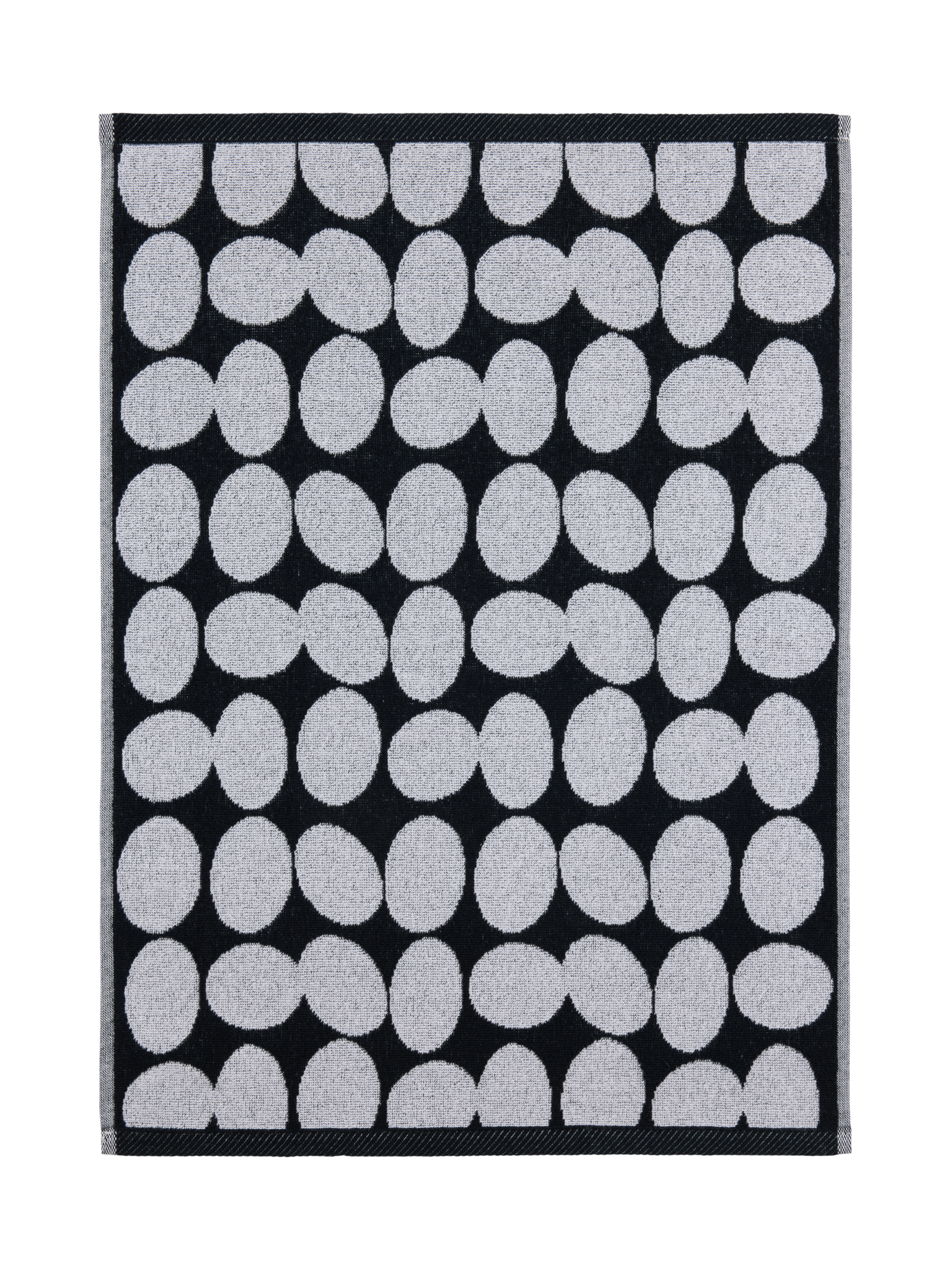 71263-4972-10-12_2; Finlayson Pikku pop Käsipyyhe Mustavalkoinen / 50x70 cm 