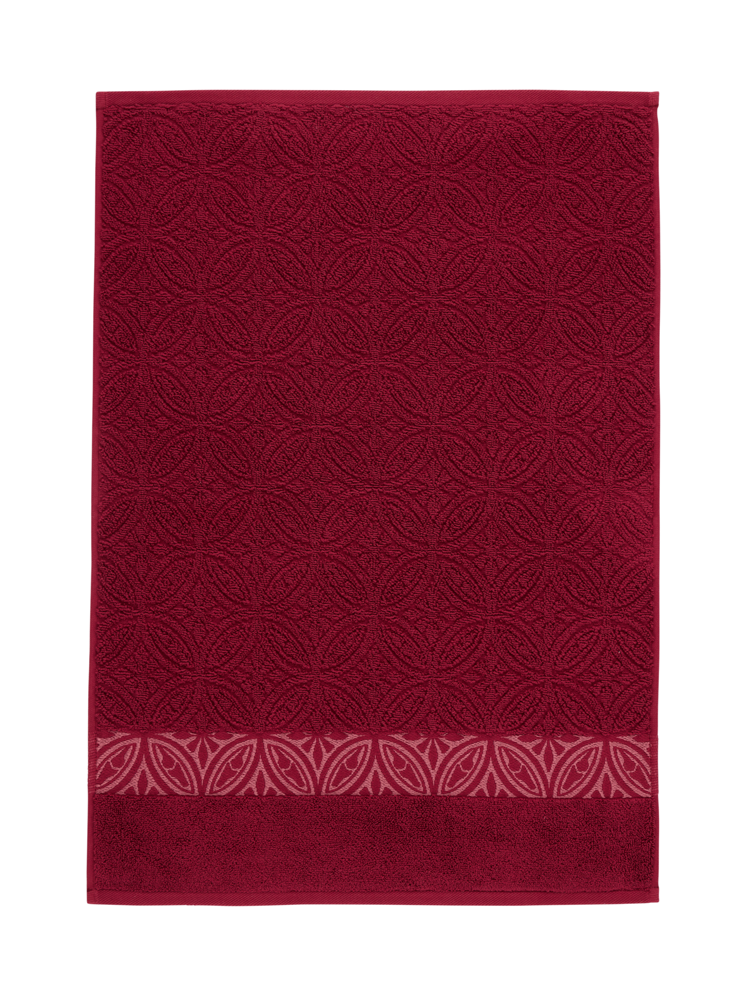 71075-1387-05-12_3; Finlayson Elektra Käsipyyhe Punainen / 50x70 cm 