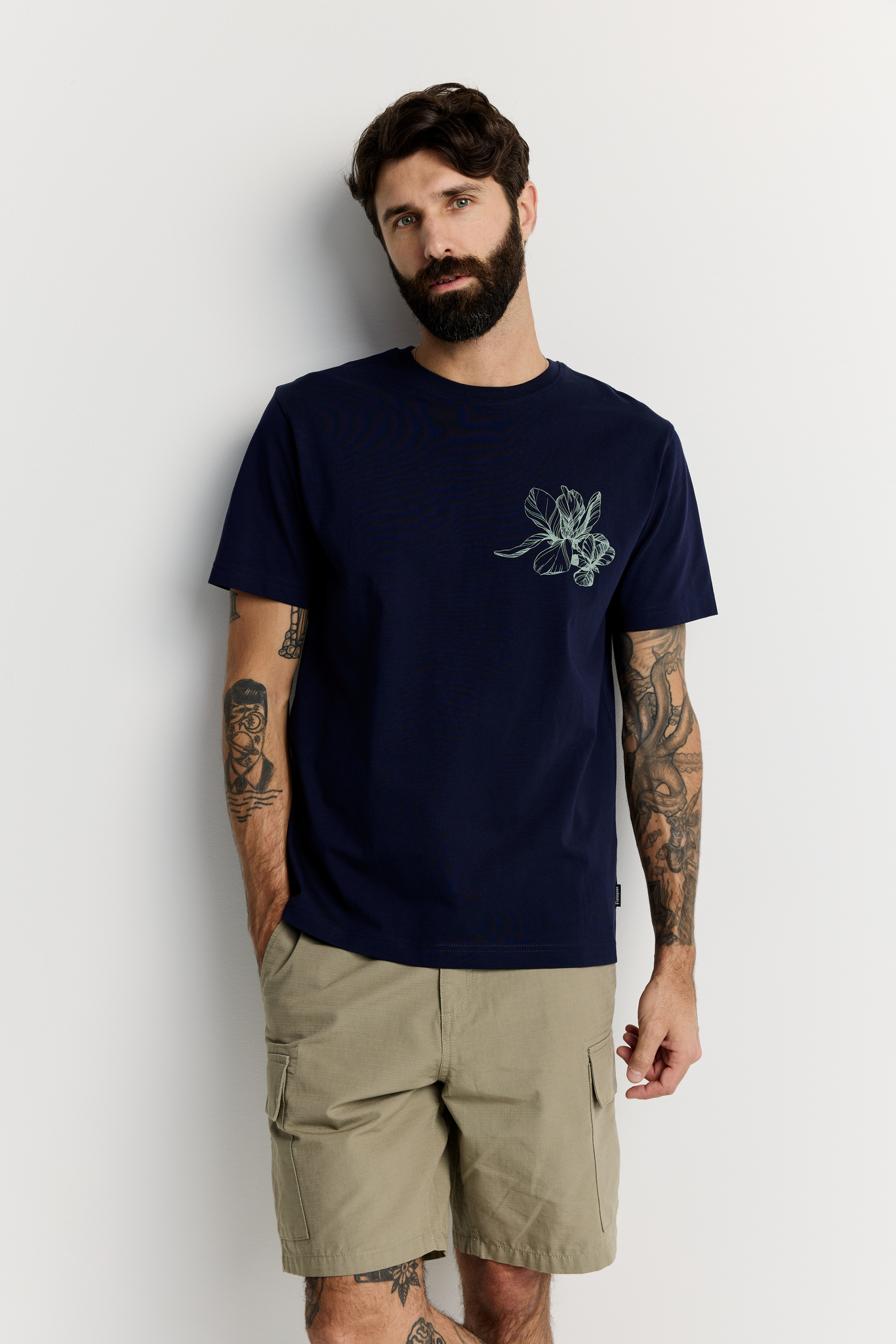 22782549004_4; Finlayson MAGNOLIA T-paita Tummansininen / XL 