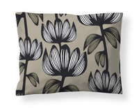 60138-4908-15-10; Finlayson Alma Satiinityynyliina Beige / Vihreä / 50x60 cm 