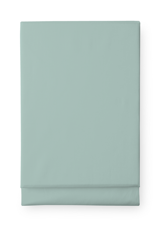 60080-0810-00-10; Finlayson Yksivärinen Muotoonommeltu twill aluslakana Vaalea aqua / 80x200+25 cm 