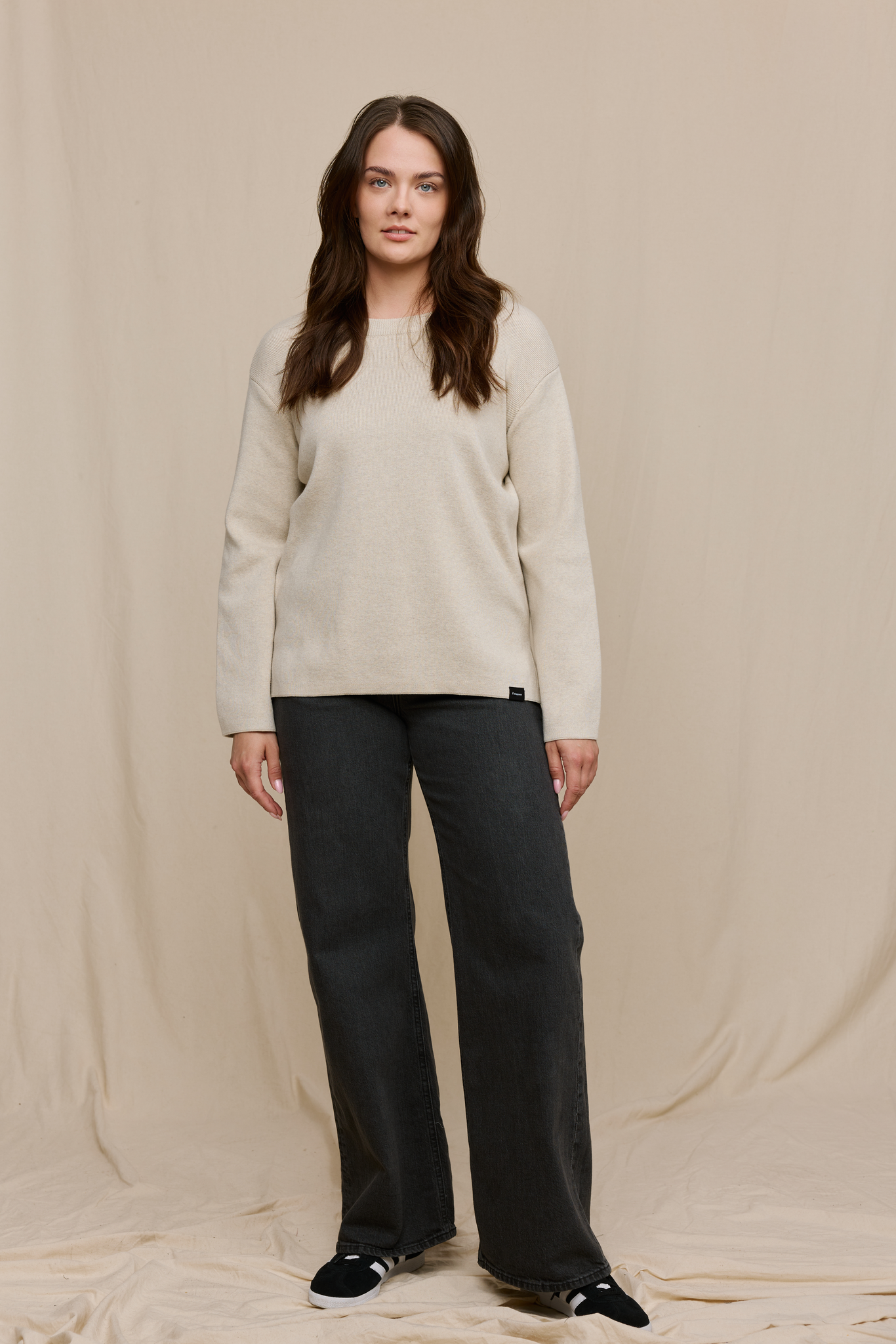 FW51001-051-XXL_4; Finlayson Eini Neule Vaalea khaki / XXL 