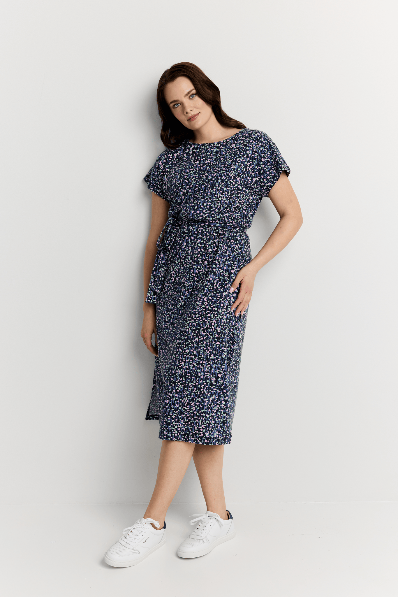 22784441005; Finlayson Sievä Trikoomekko Malva / Musta / XXL 