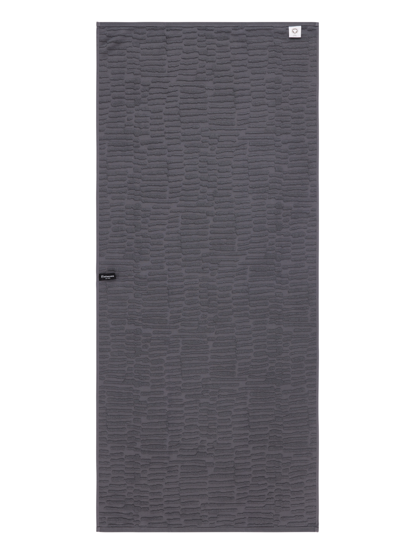 70074-5524-02-06_6; Finlayson Serenadi Kylpypyyhe Tummanharmaa / 70x150 cm 