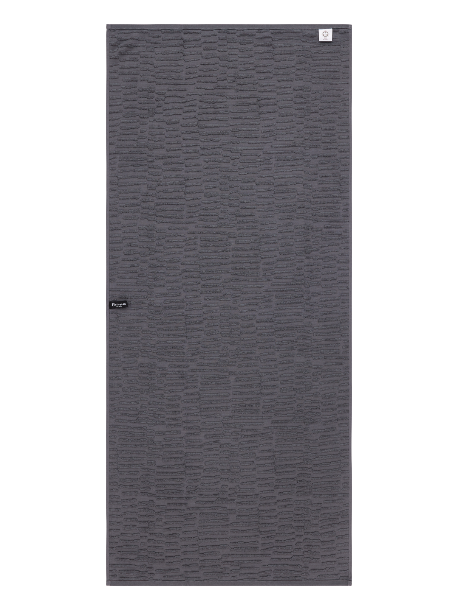 70074-5524-02-06_6; Finlayson Serenadi Kylpypyyhe Tummanharmaa / 70x150 cm 