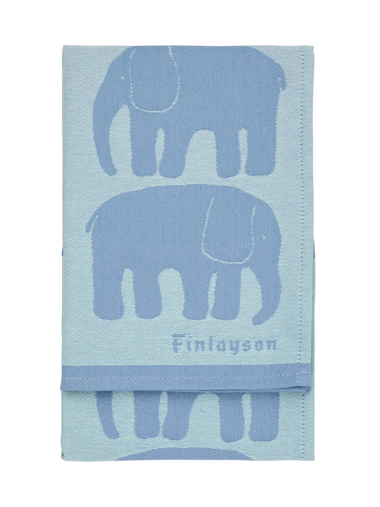70940-4547-07-10; Finlayson Elefantti Keittiöpyyhe 2 kpl Siniharmaa / Mintunvihreä / 50x70 cm 