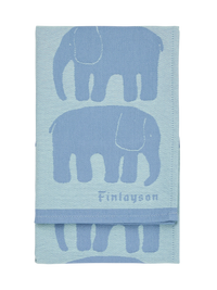 70940-4547-07-10; Finlayson Elefantti Keittiöpyyhe 2 kpl Siniharmaa / Mintunvihreä / 50x70 cm 
