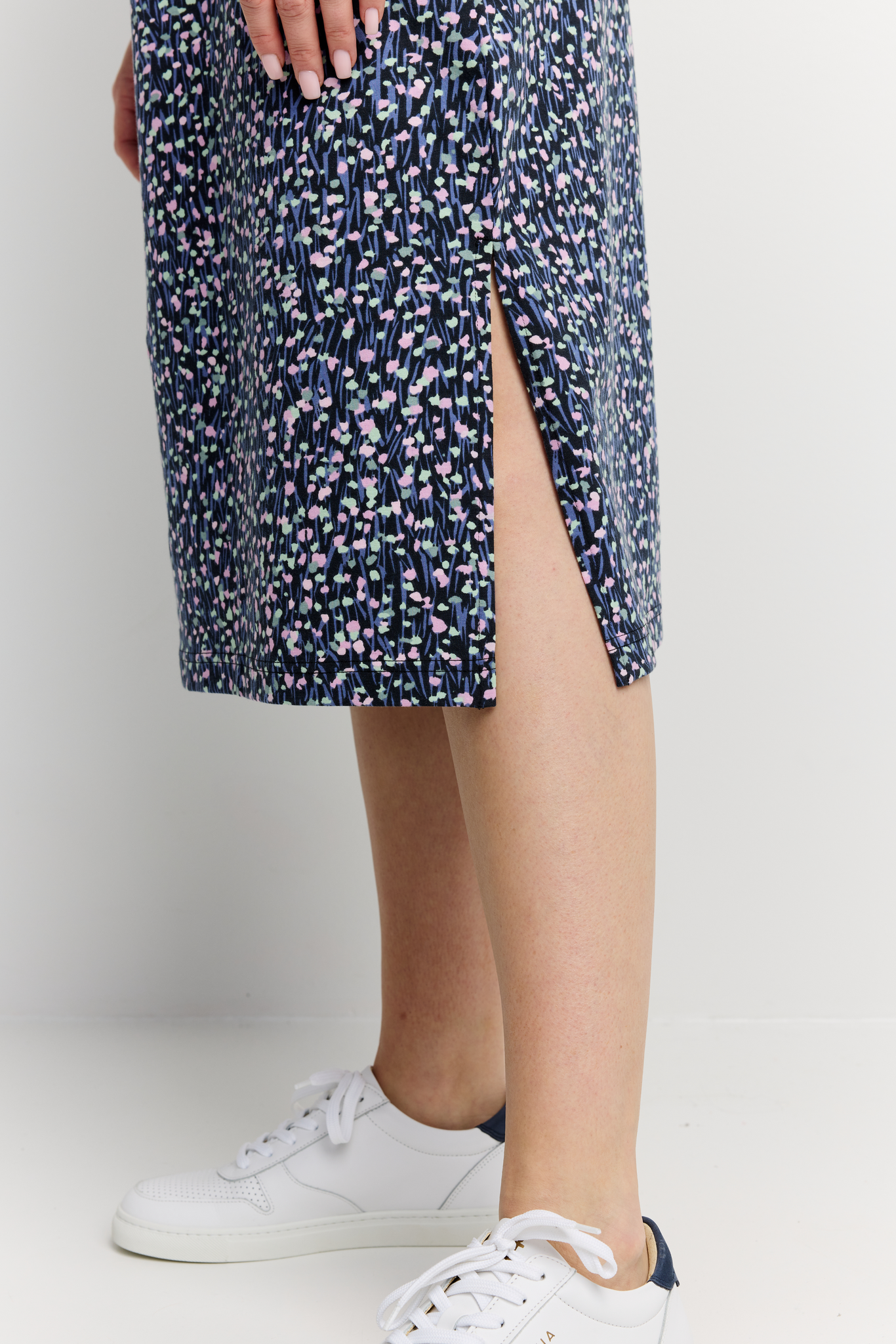 22784441005_8; Finlayson Sievä Trikoomekko Malva / Musta / XXL 