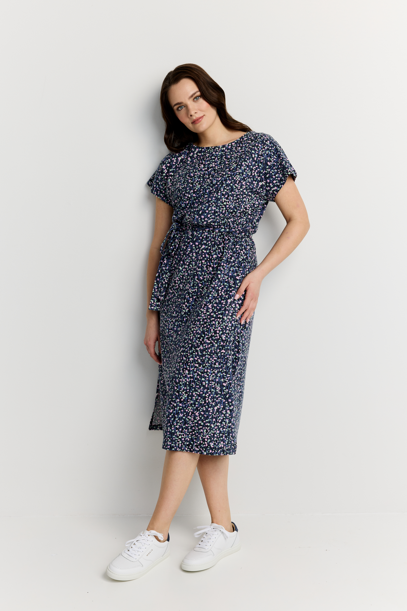 22784441002; Finlayson Sievä Trikoomekko Malva / Musta / M 