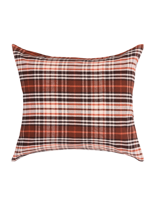60256-1951-01-10; Finlayson Reino&Aino Tyynyliina Ruskea / 50x60 cm 