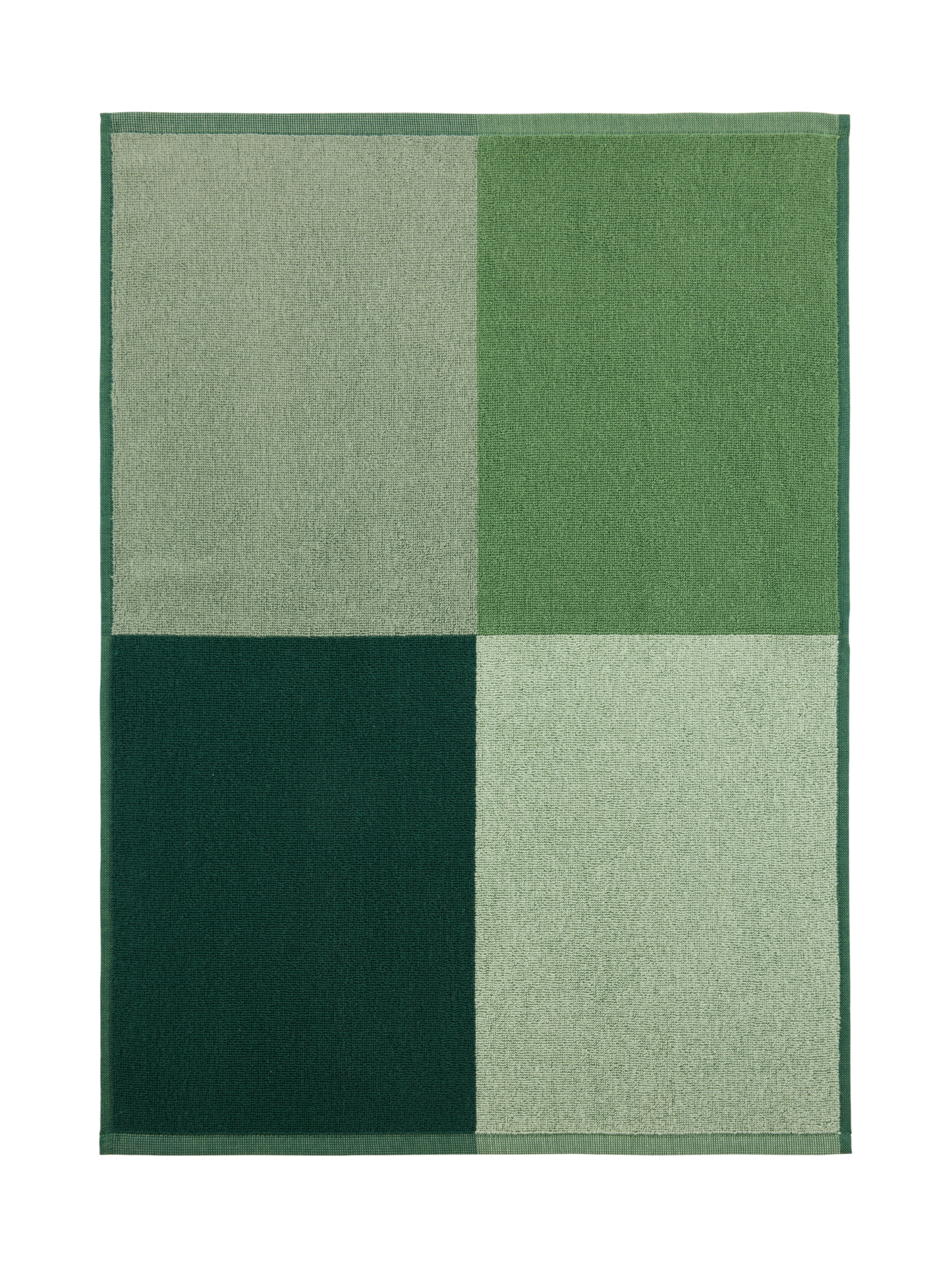 70553-1404-07-12_2; Finlayson Kiia Käsipyyhe Vihreä / 50x70 cm 