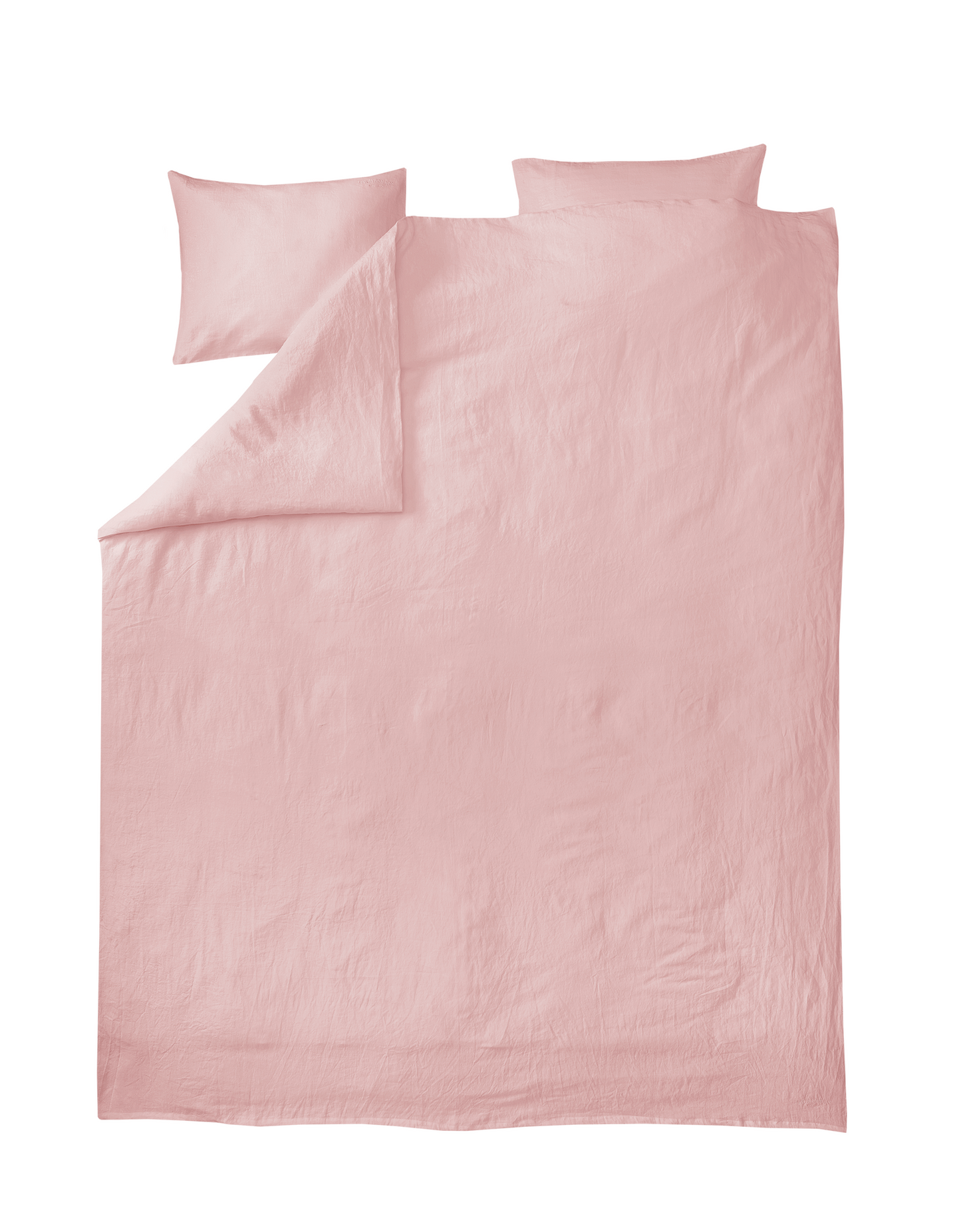 60765-0200-03-05; Finlayson Lino Parivuoteen pellavapussilakanasetti Roosa / 240x210 + 50x60 cm 