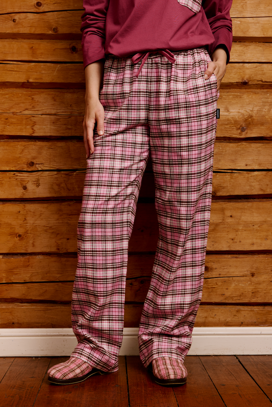 Aino flanellipyjamahousut naisten-yopuvut-ja-pyjamat