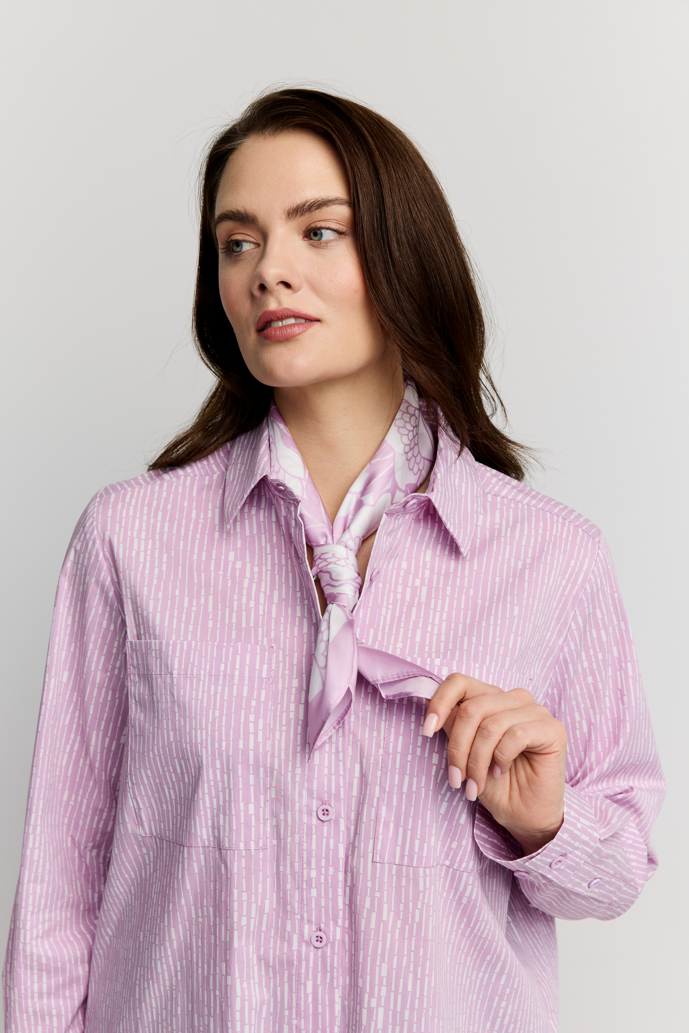 22845367_1; Finlayson ANNUKKA Huivi Malva / Onesize 