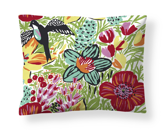 60136-2859-01-10; Finlayson Paratiisi Tyynyliina Monivärinen / 50x60 cm 