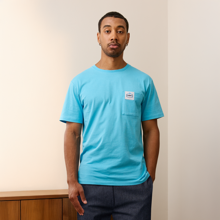 CL-FM21001-631_XL; CL-FM21001-631_S; CL-FM21001-631_M; CL-FM21001-631_L; CL-FM21001-631_XXL; Finlayson Original Long Drink T-paita Turkoosi / XXL 