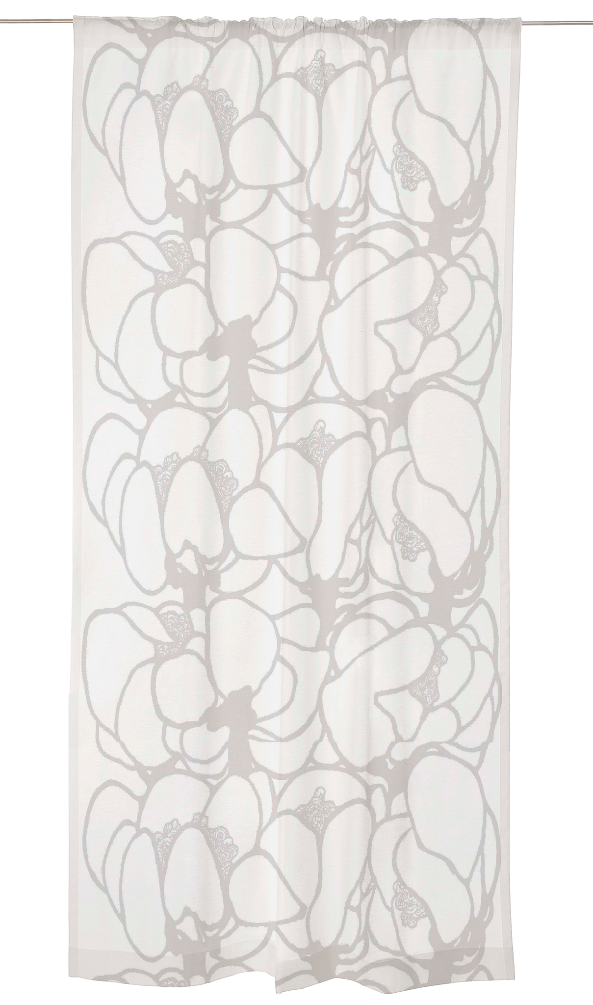 107217-163; Finlayson Vallila Makeba valoverho Valkoinen / 140x250 cm 