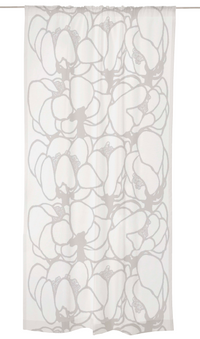 107217-163; Finlayson Vallila Makeba valoverho Valkoinen / 140x250 cm 