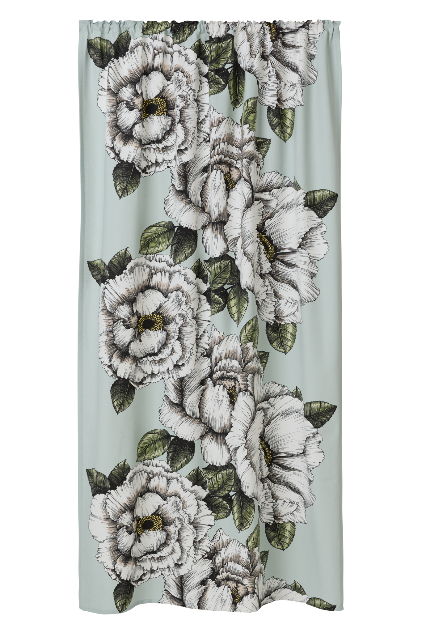 CT002457-7110; Finlayson Alma Curtains Salvianvihreä / 140x250 cm 