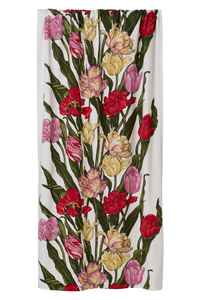 109008-8001; Finlayson Kukoistus Curtains Monivärinen-valkoinen / 140x250 cm 