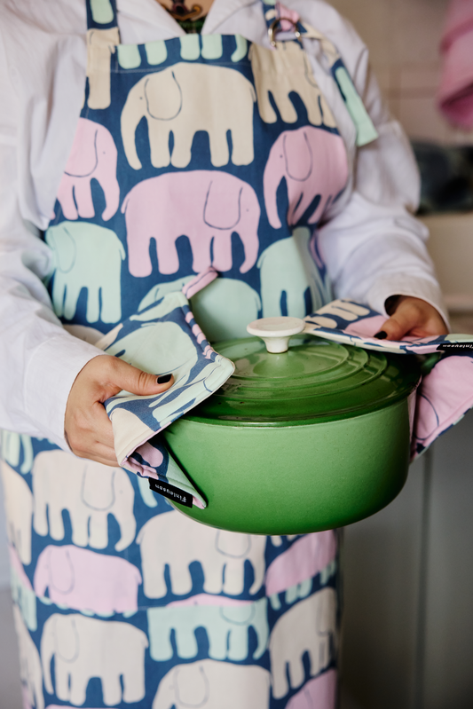 Elefantti essu essut-ja-ruokalaput