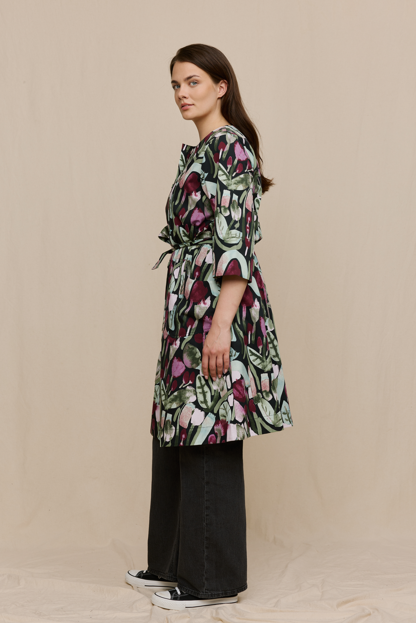 22950707006_4; Finlayson KUMPULA Mekko Musta / Malva / 44 