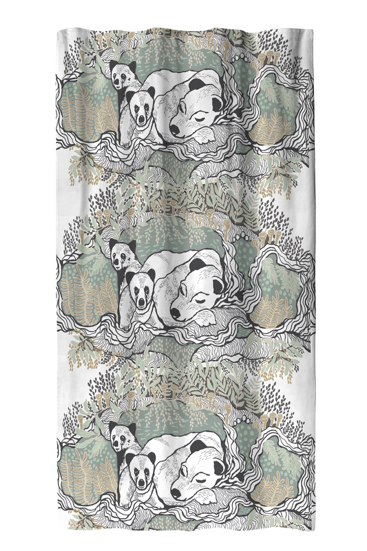 109020-7110; Finlayson Unikeot Curtains Mintunvihreä / 140x250 cm 