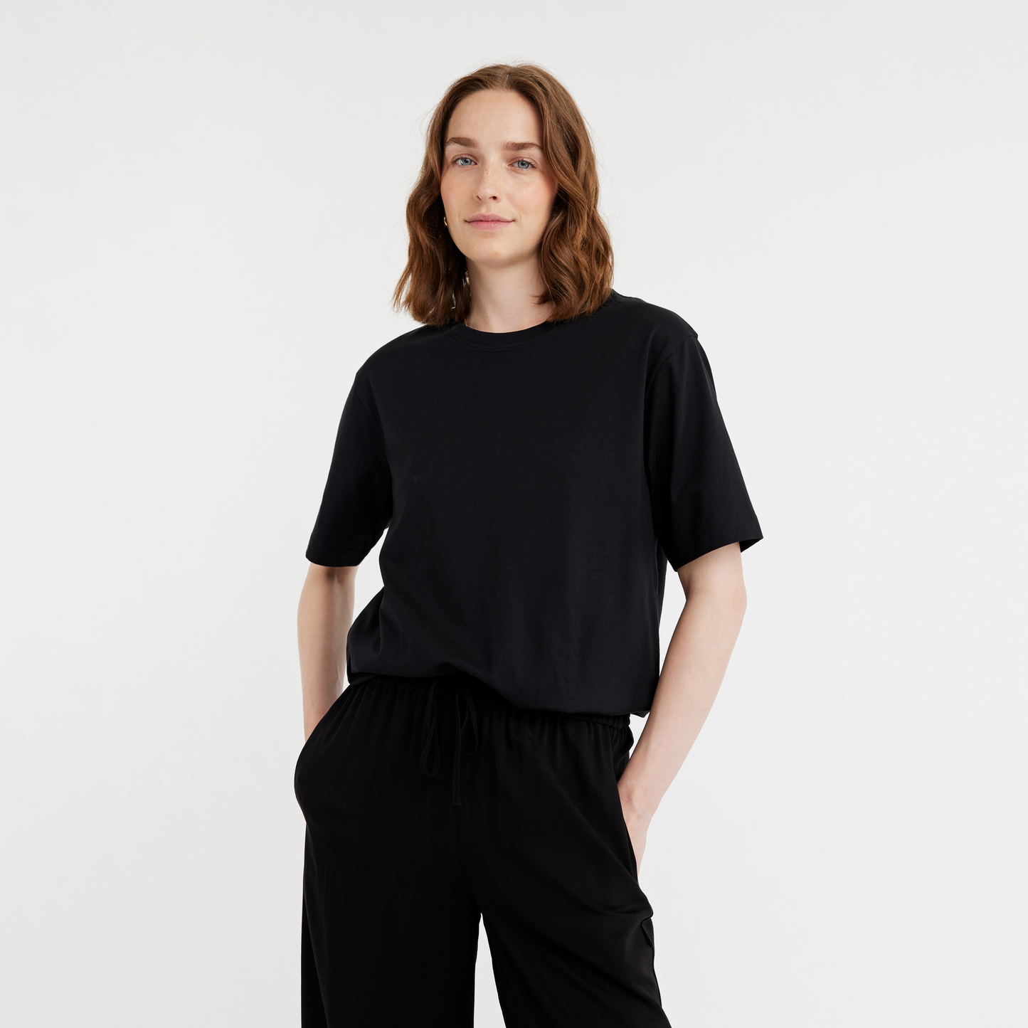 22478450004; Finlayson Perfect T-paita Musta / XL 