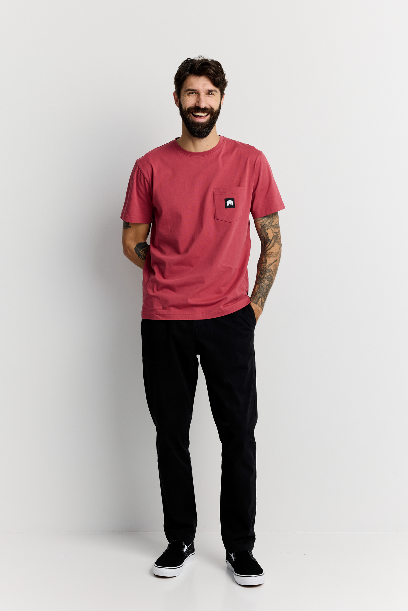 22782537005_1; Finlayson ELEFANTTI T-Paita Pesty punainen / XXL 