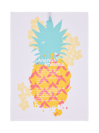 80072-4713-01-10; Finlayson Cocktail Keittiöpyyhe Keltainen / Sininen / 50x70 cm 