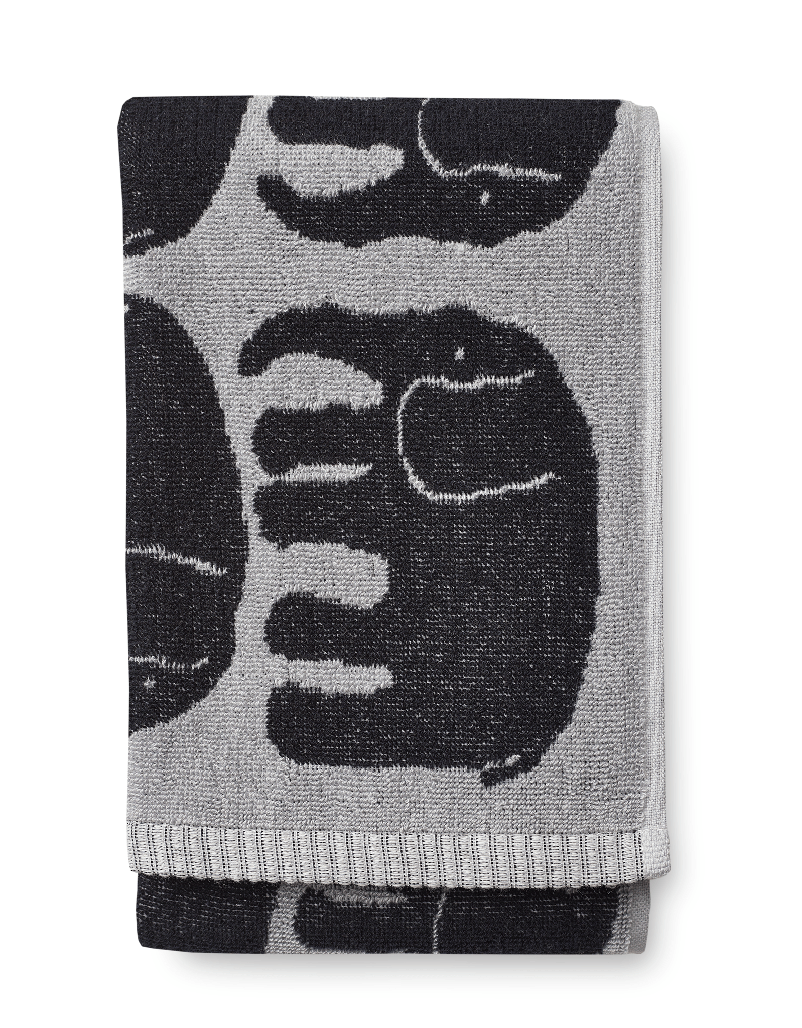 70563-4547-06-12; Finlayson FI Elefantti pyyhe Musta / Harmaa / 50x70 cm