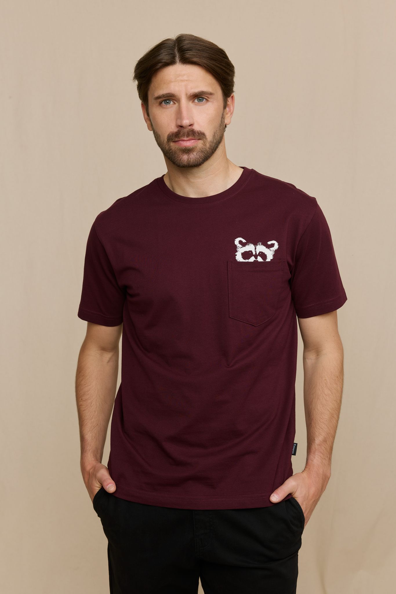 22952630004; Finlayson PESUE T-paita Viininpunainen / XL 