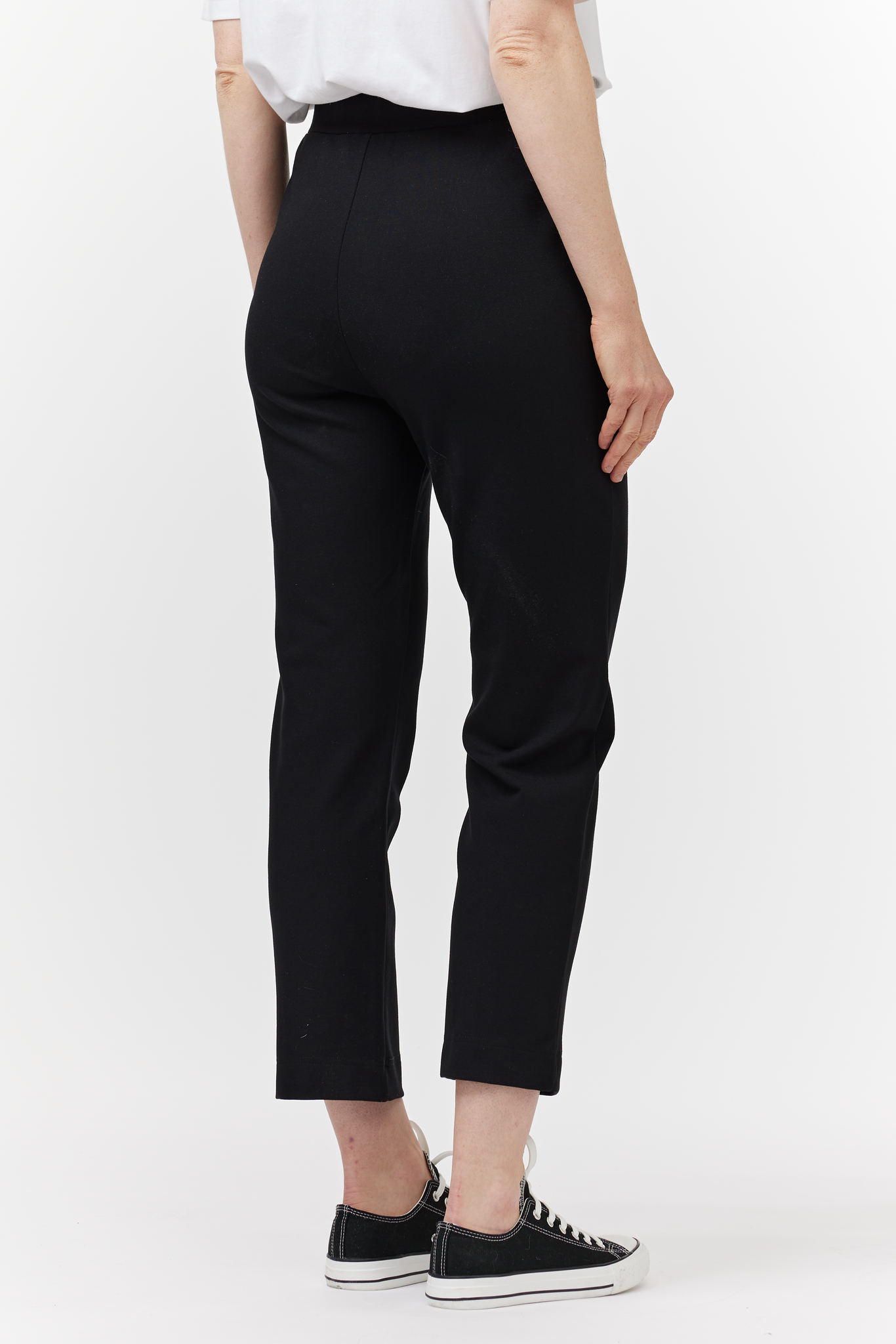 22318228002_2; Finlayson Perfect Jerseyhousut Musta / S 