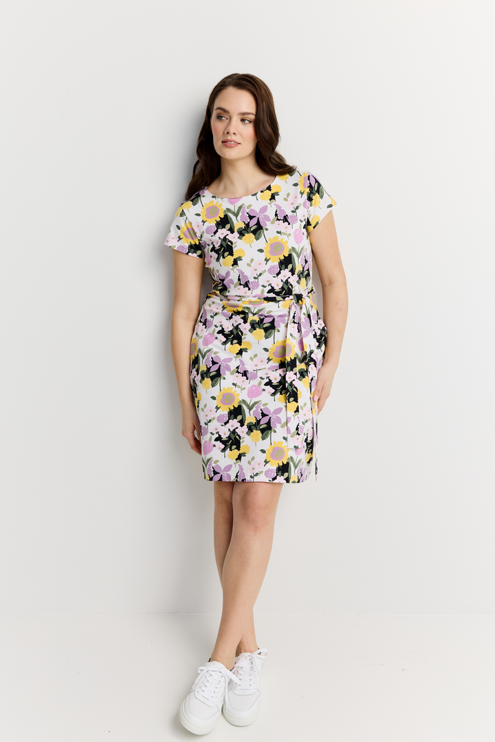 22784444001; Finlayson IHANA Trikoomekko Malva / Keltainen / XS 